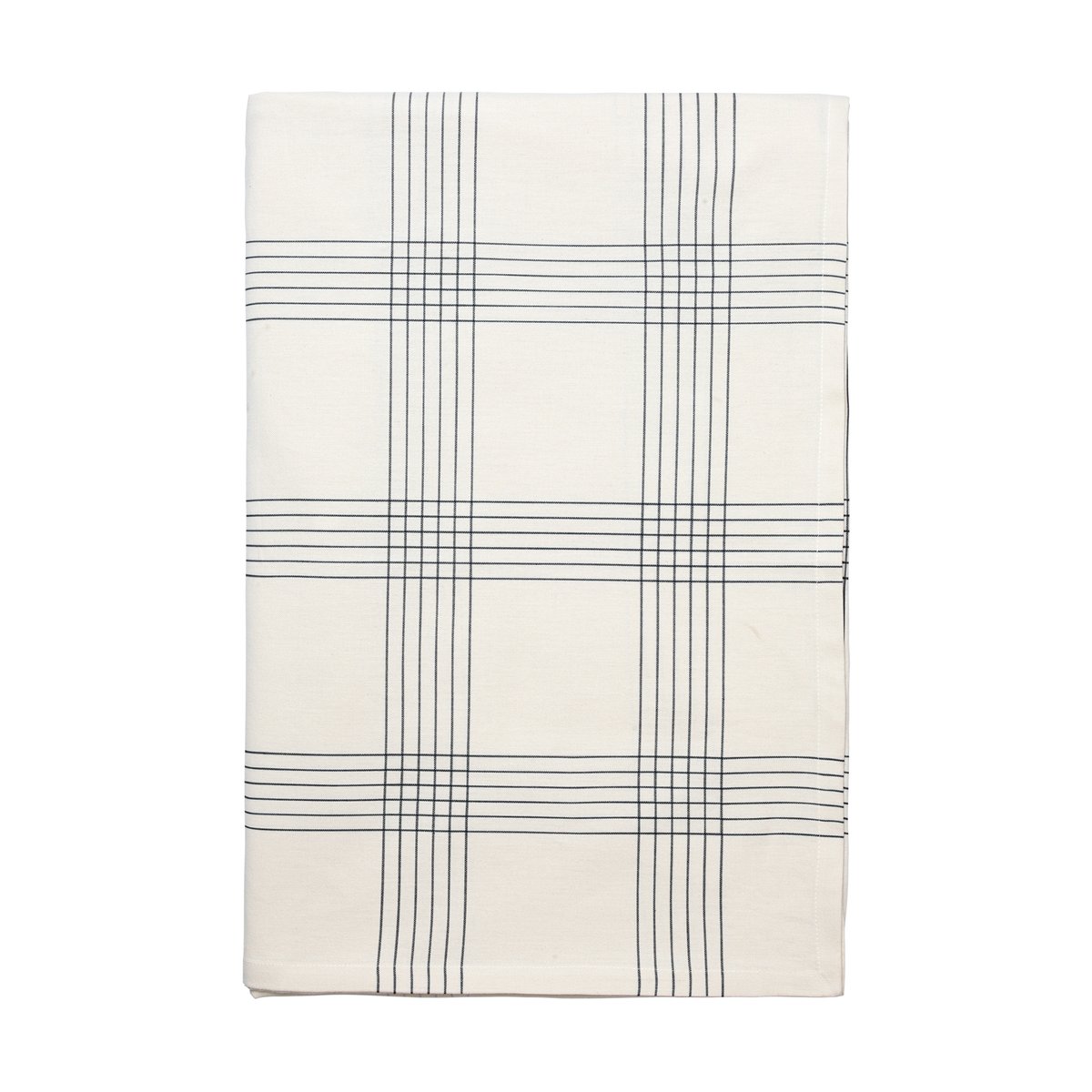 Broste Copenhagen Alice tafellaken 160x300 cm, Black-Natural