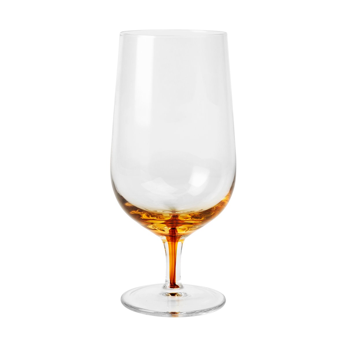Broste Copenhagen Amber bierglas 50 cl Caramel | Scandinavisch Interieur | Bierglazen | Bruin