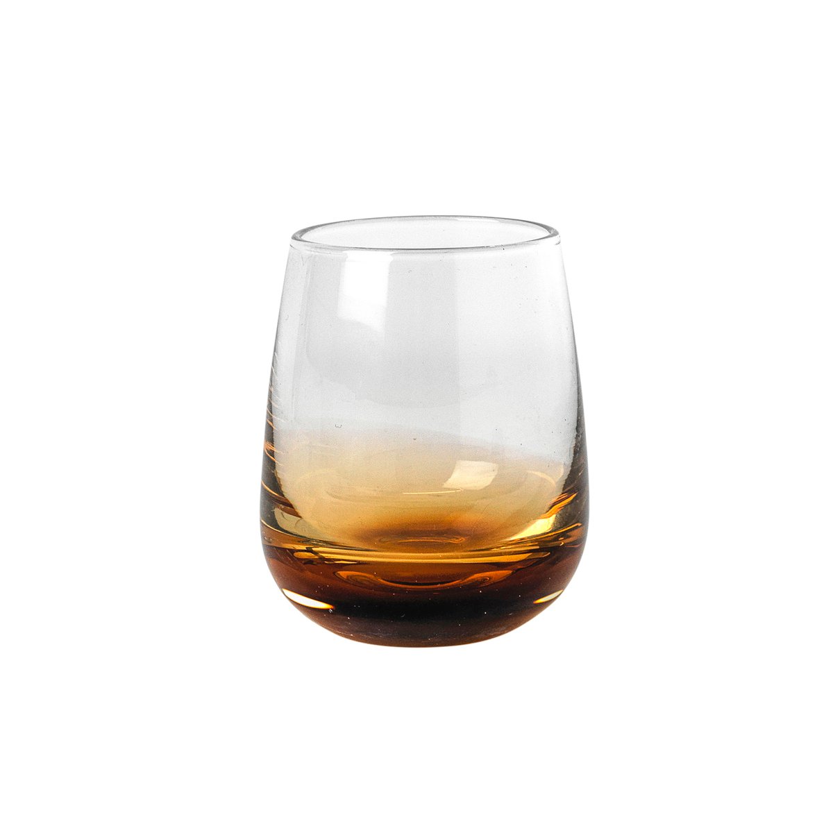 Broste Copenhagen Amber shotglas 4 cl | Scandinavisch Interieur | Borrelglazen | Oranje
