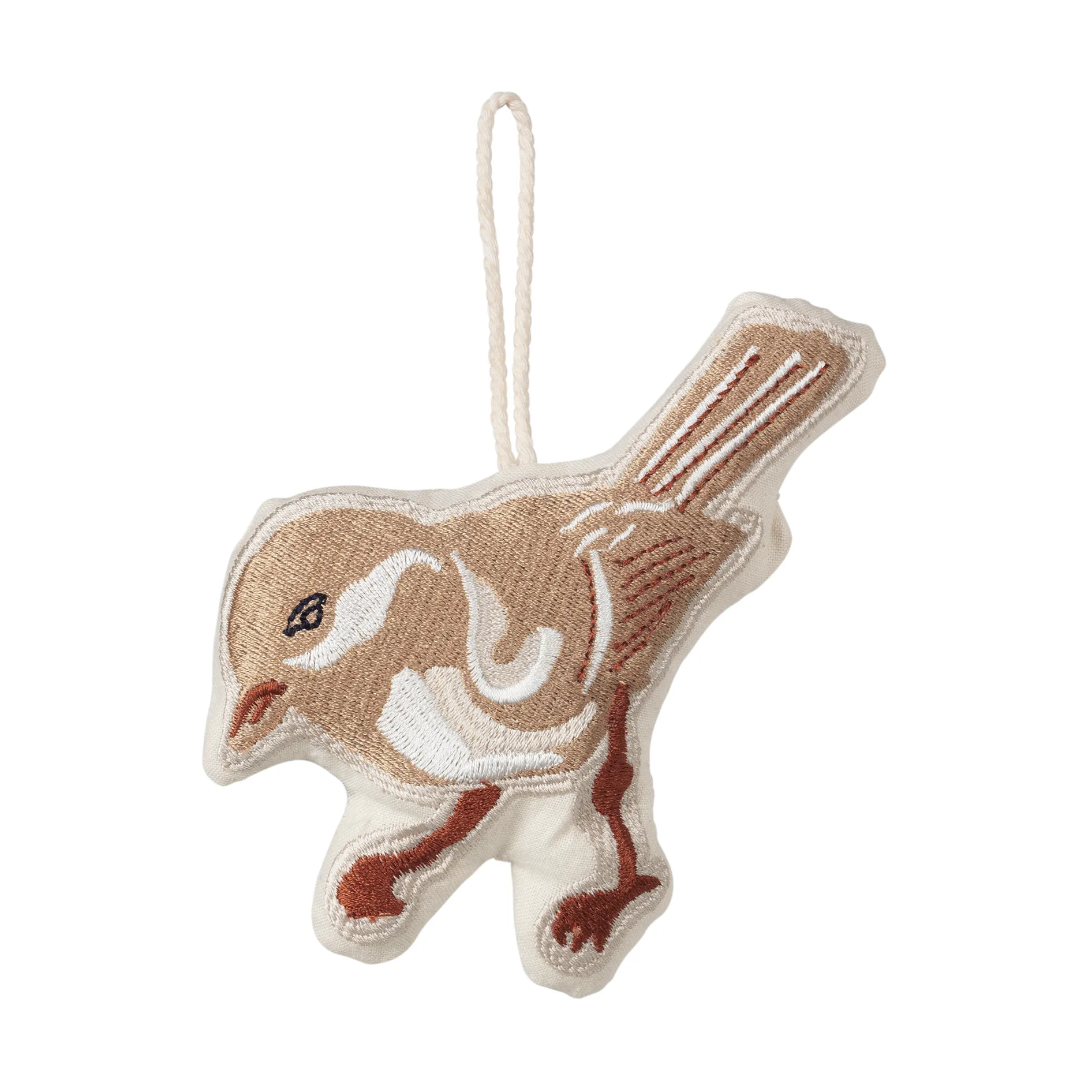 Bird decoratiehanger 8x12 cm, Sand Broste Copenhagen