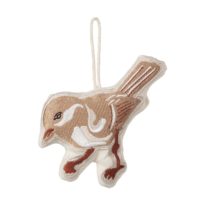 Bird decoratiehanger 8x12 cm - Sand - Broste Copenhagen