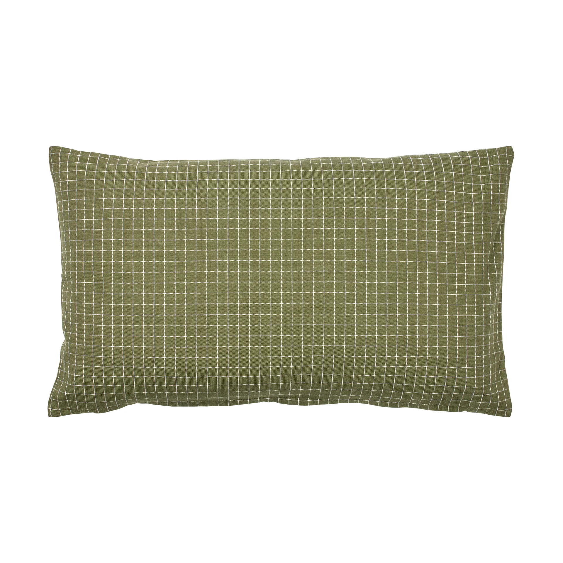Bodil kussenhoes 30x50 cm, Grape leaf green Broste Copenhagen