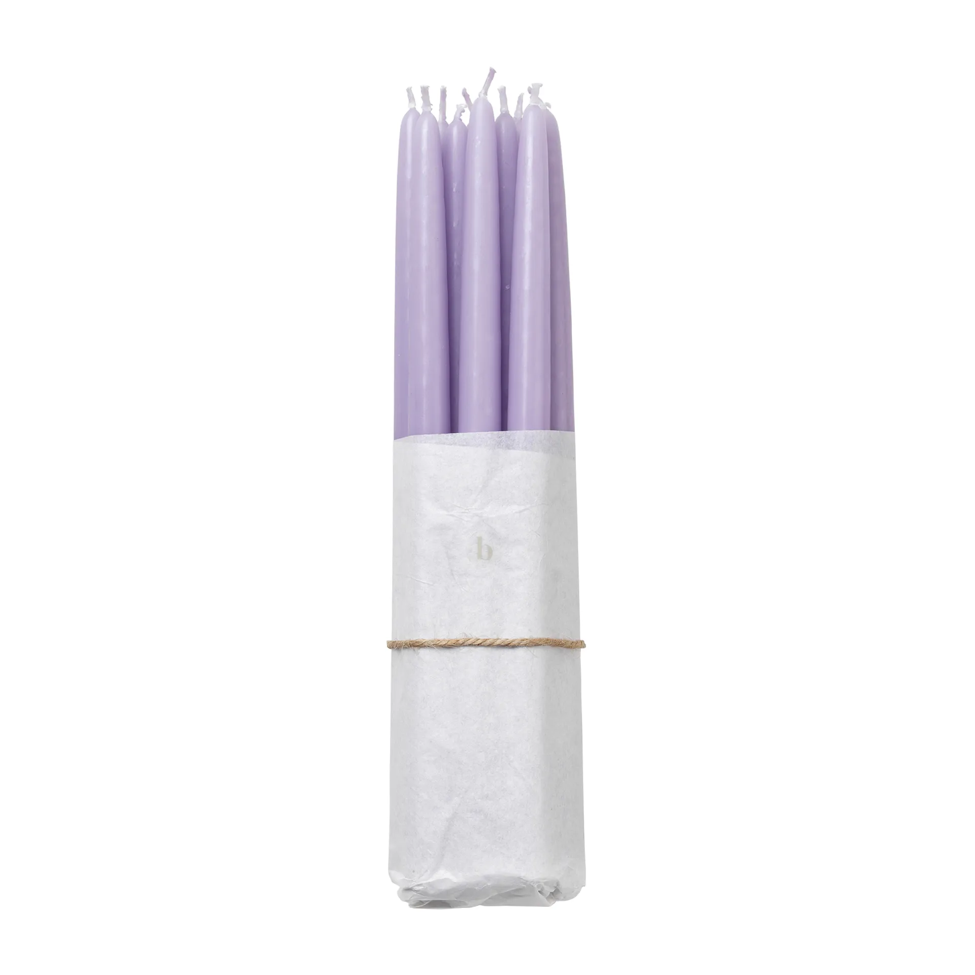 Broste Copenhagen dinerkaarsen 10-pack, Orchid light purple Broste Copenhagen