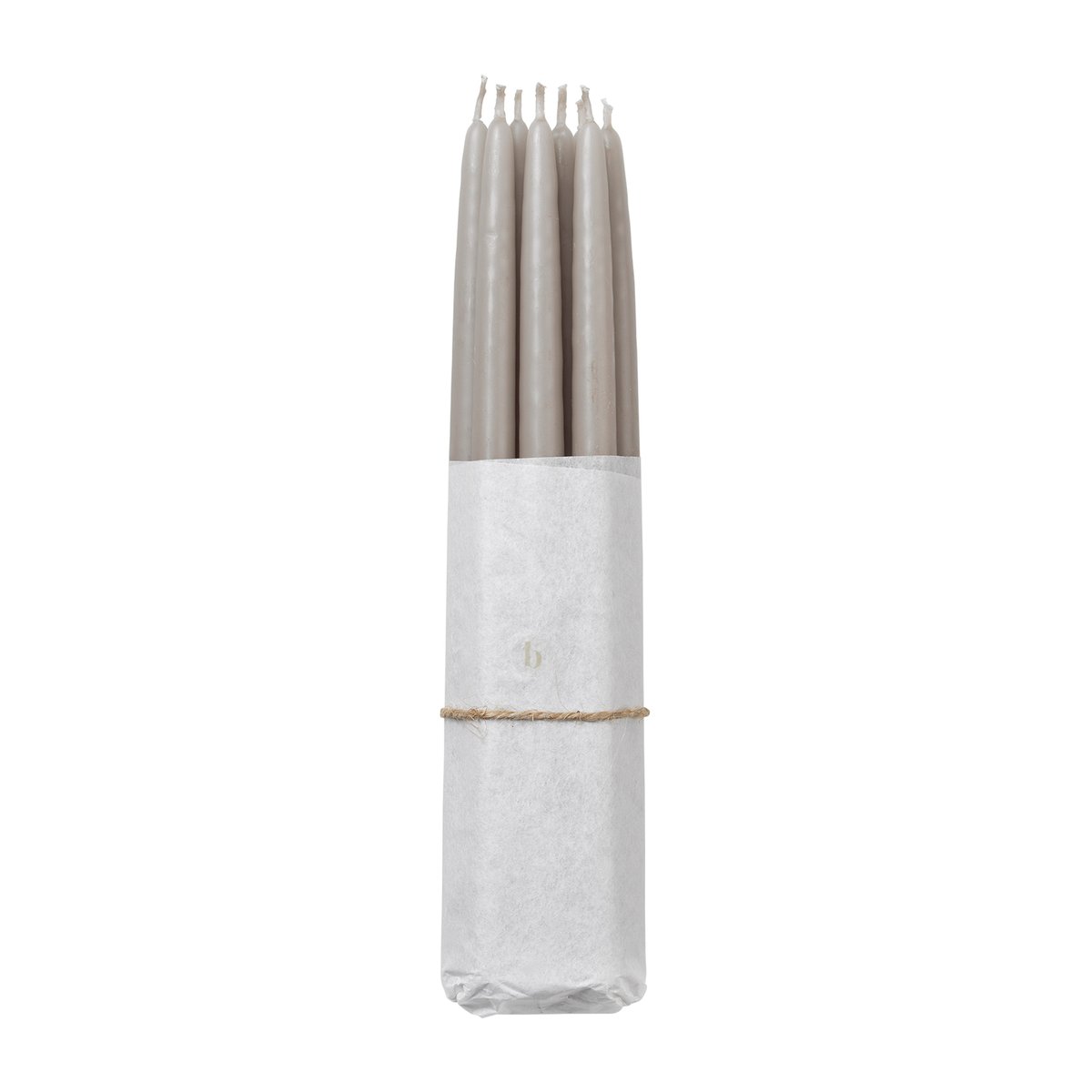 Broste Copenhagen dinerkaarsen 10-pack Rainy day | Scandinavisch Interieur | Kaarsen | Beige