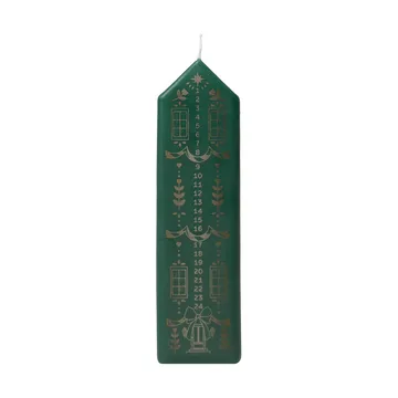 Casa adventskaars - Dark Green-Gold - Broste Copenhagen