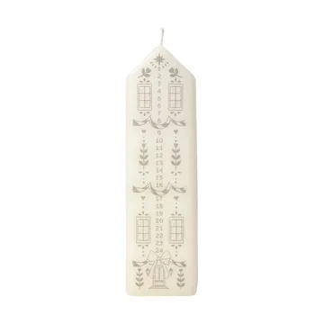 Casa adventskaars - White-Silver - Broste Copenhagen