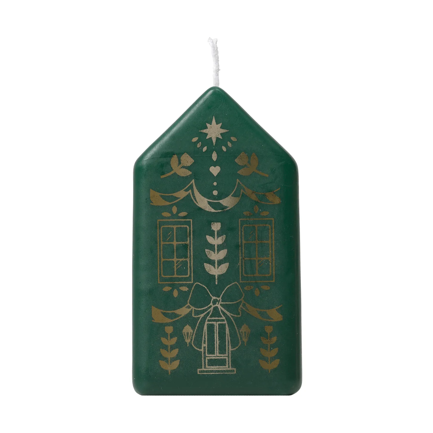 Casa stompkaars, Dark Green-Gold Broste Copenhagen