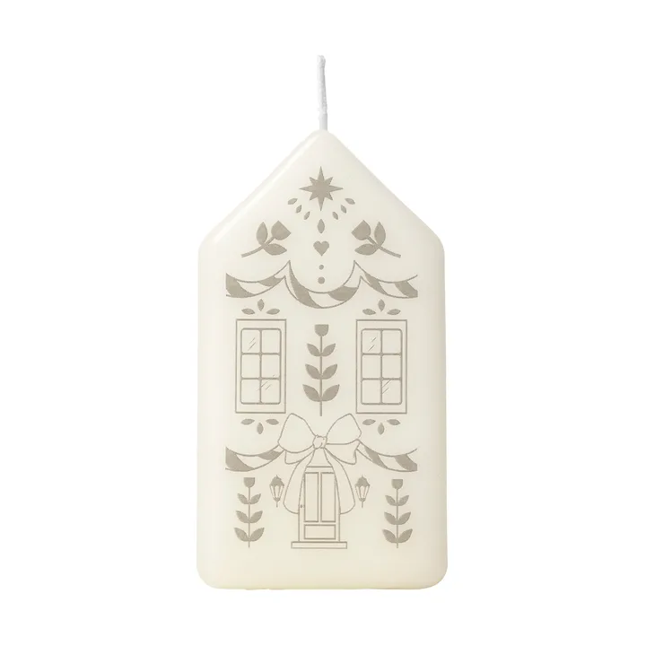 Casa stompkaars - White-Silver - Broste Copenhagen