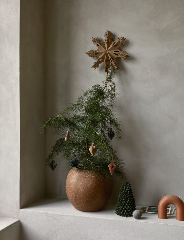 Christmas mix kersthanger 6-pack, Indian tan Broste Copenhagen