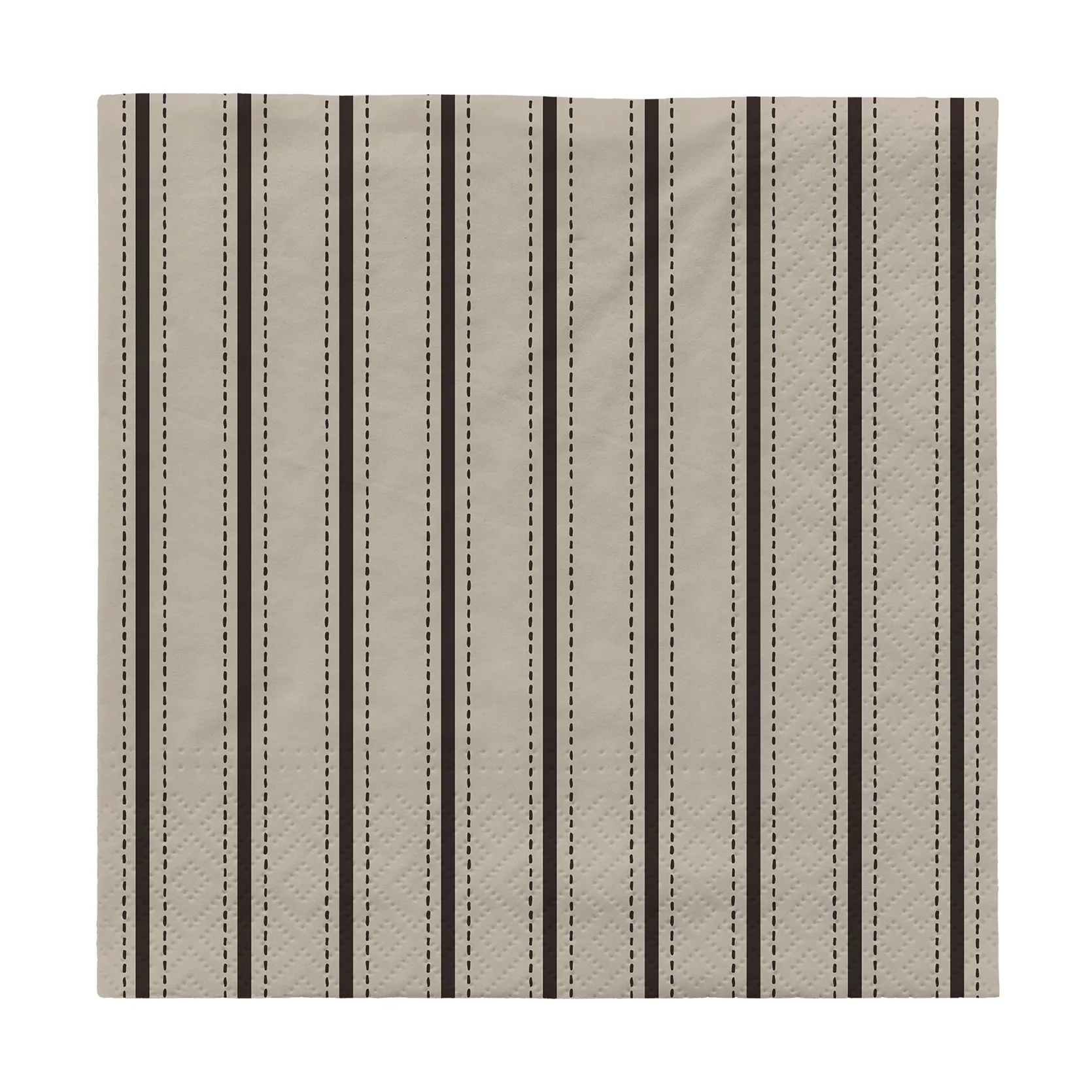 Dolly papieren servetten 33x33 cm 20-pack, Black-off white Broste Copenhagen
