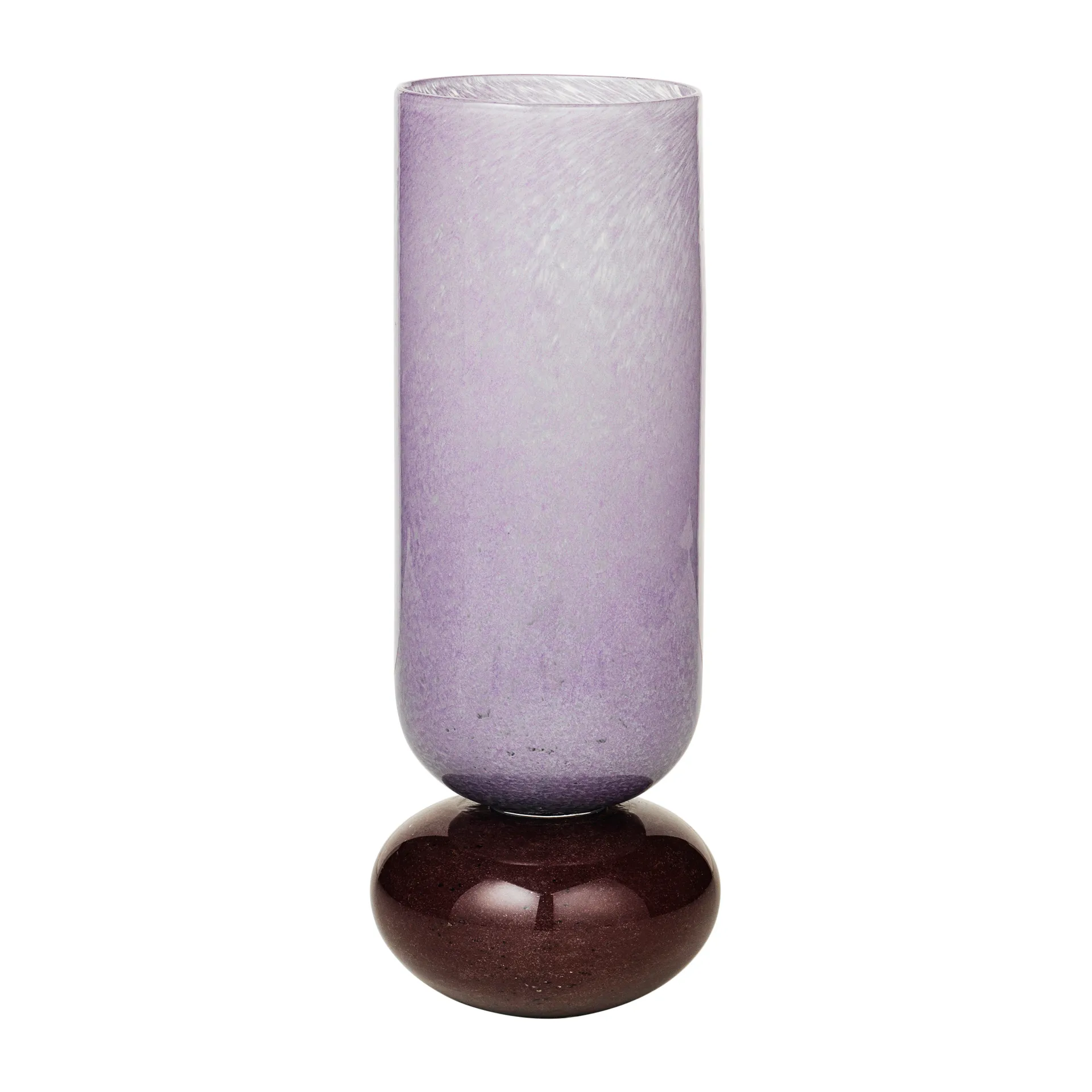 Dorit vaas 31 cm, Orchid hush-puce aubergine Broste Copenhagen