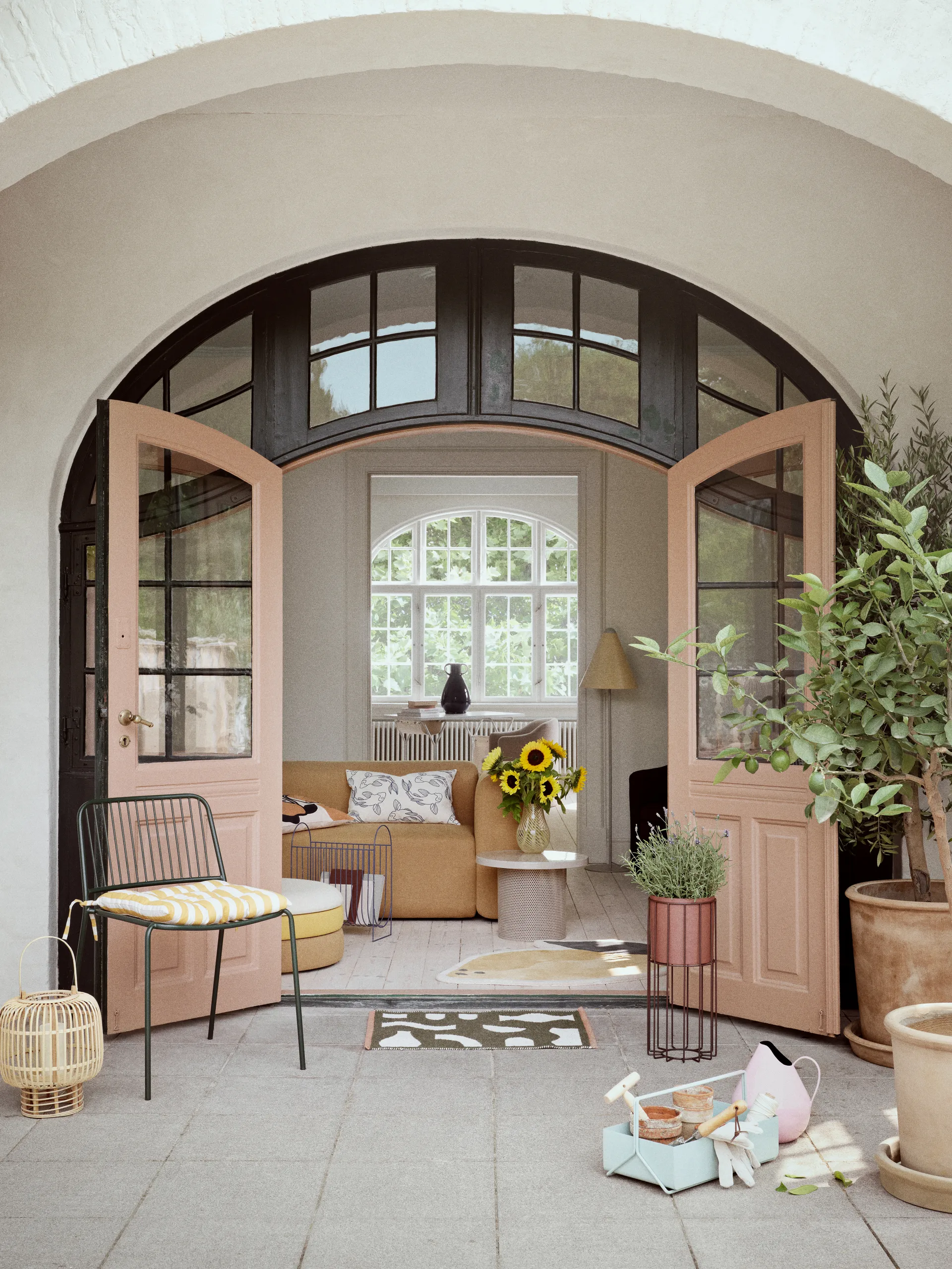 Eden stoel, Forest green Broste Copenhagen