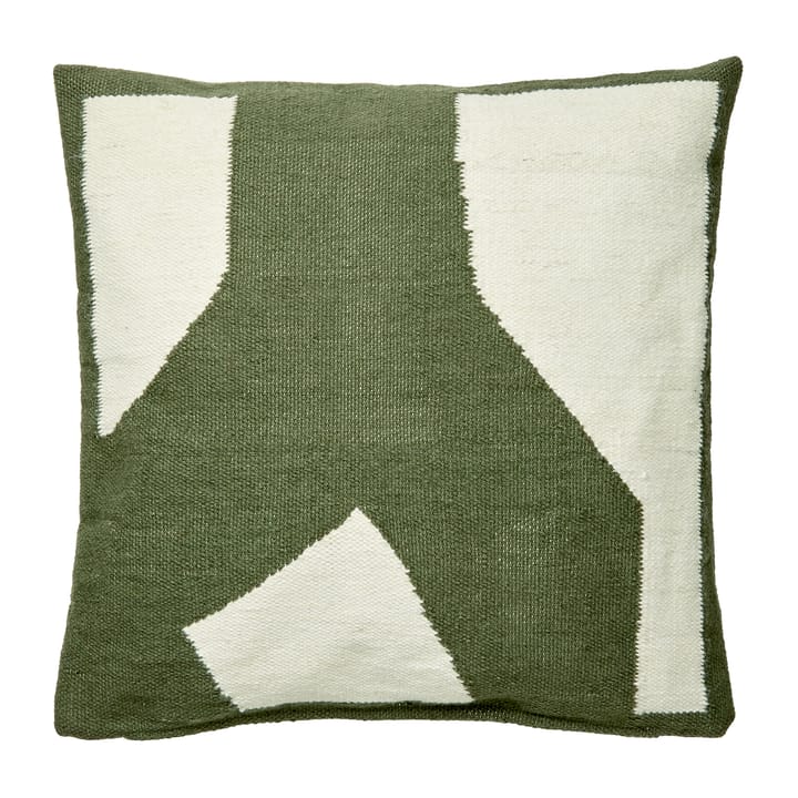 Eilo kussenhoes 50x50 cm - Recycled pet green - Broste Copenhagen