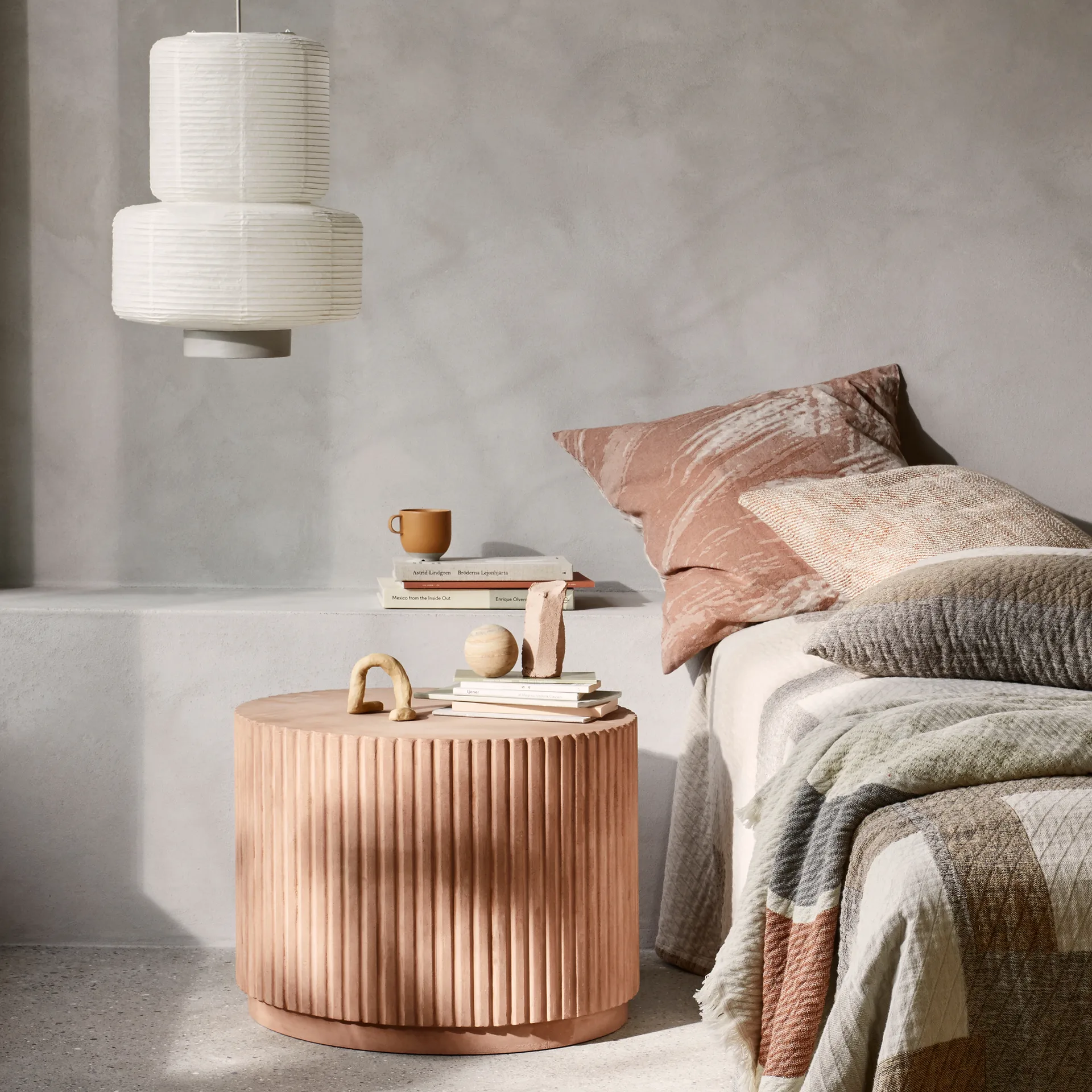 Eli beker met oor 20 cl, Caramel brown Broste Copenhagen