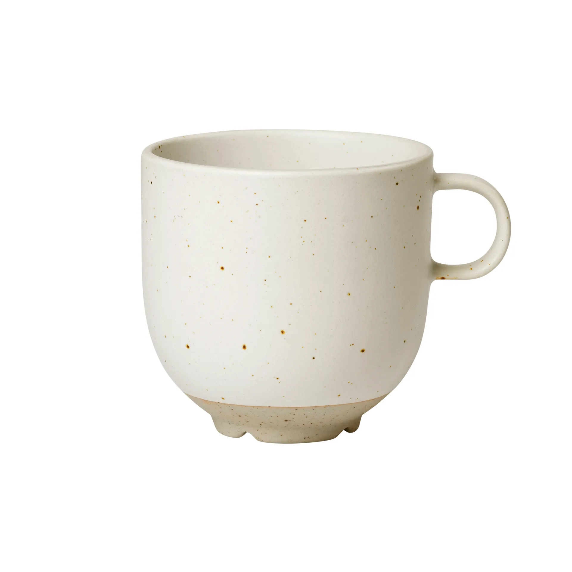 Eli beker met oor 20 cl, Matte soft light grey Broste Copenhagen