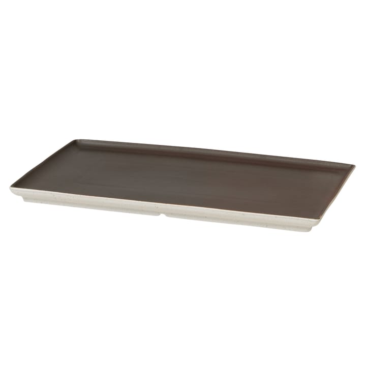 Eli bord 15x26 cm - Matte charcoal - Broste Copenhagen