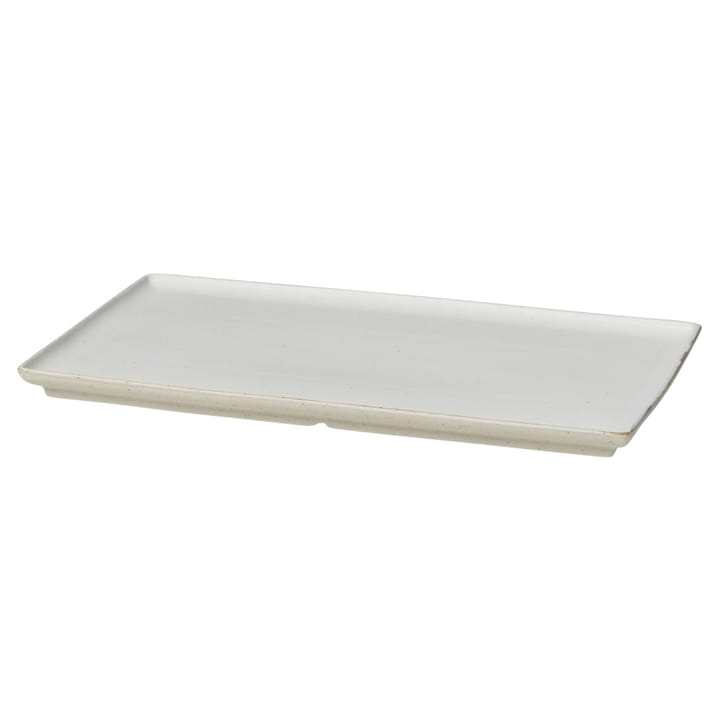 Eli bord 15x26 cm - Matte soft light grey - Broste Copenhagen