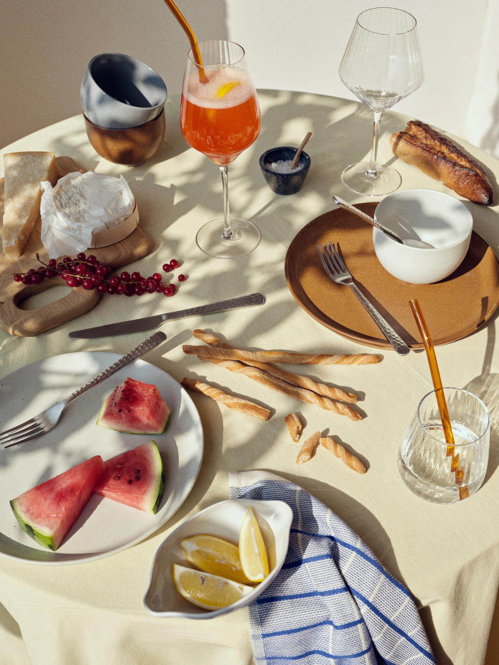 Eli bord Ø26 cm, Caramel brown Broste Copenhagen