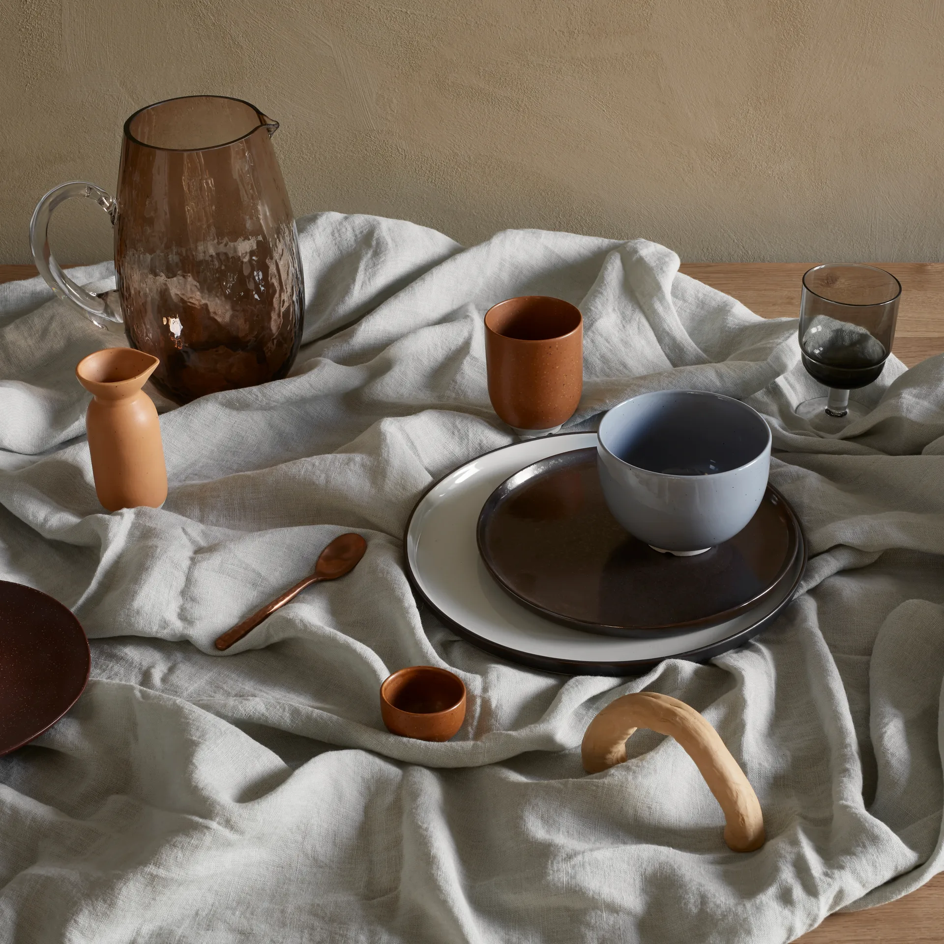 Eli kom Ø11 cm, Soft blue Broste Copenhagen