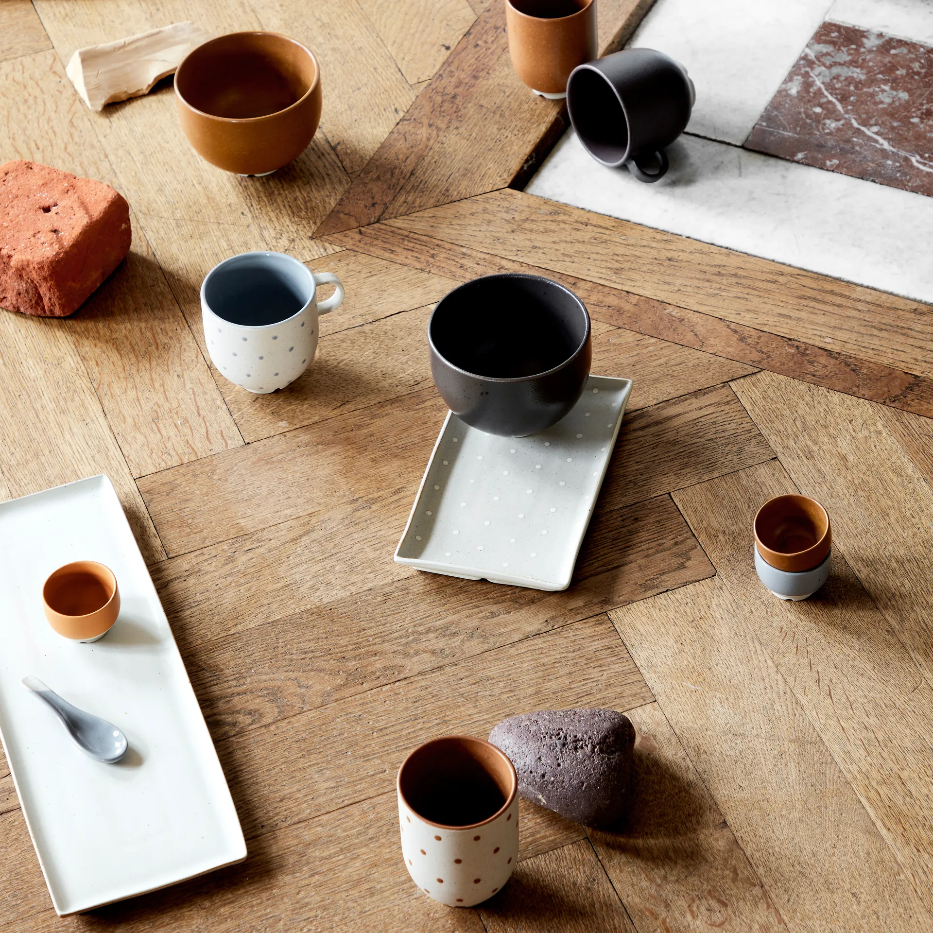 Eli theelepel 9,2 cm, Soft blue Broste Copenhagen