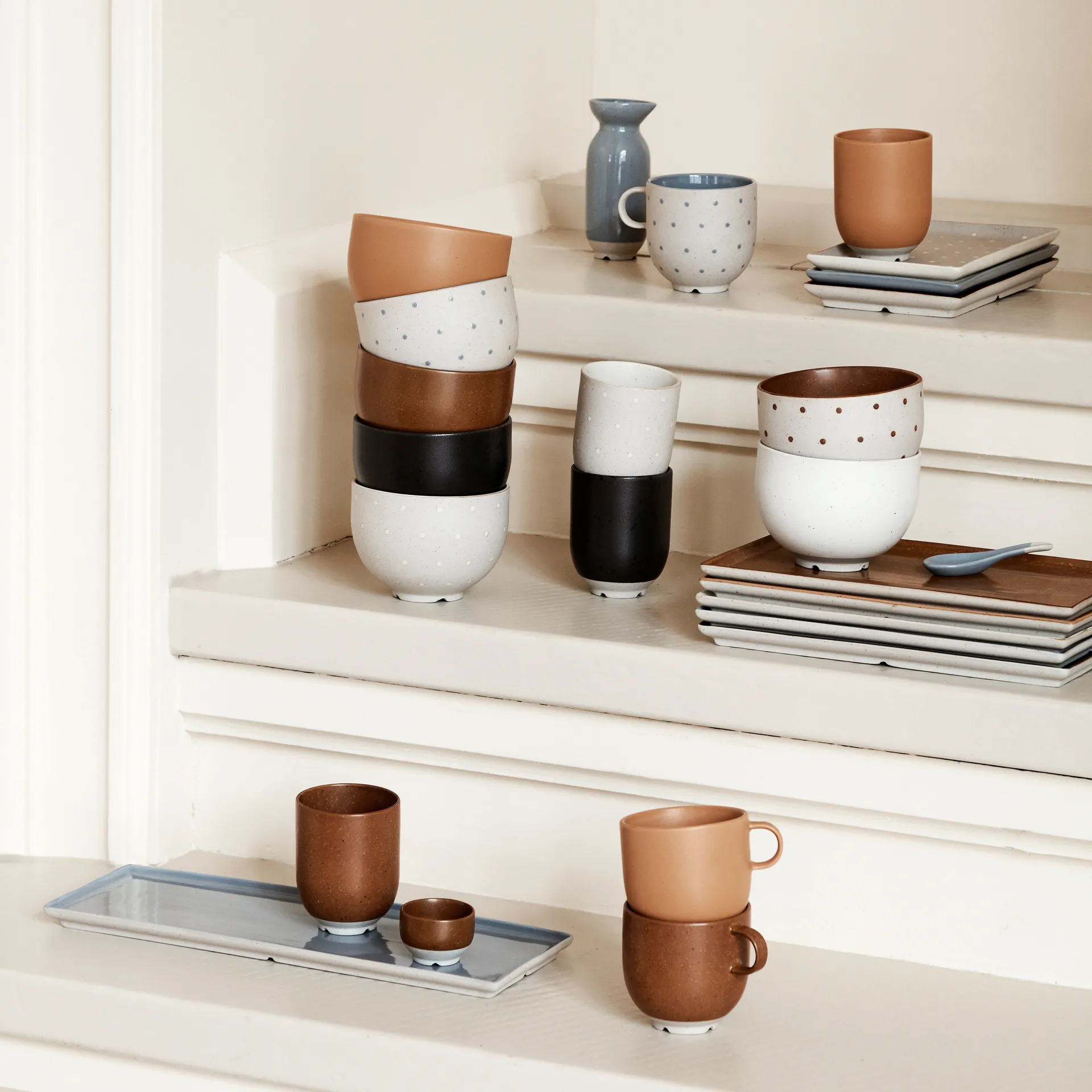 Eli theelepel 9,2 cm, Soft blue Broste Copenhagen