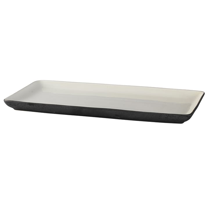 Esrum bord 18x36 cm - Wit-grijs - Broste Copenhagen