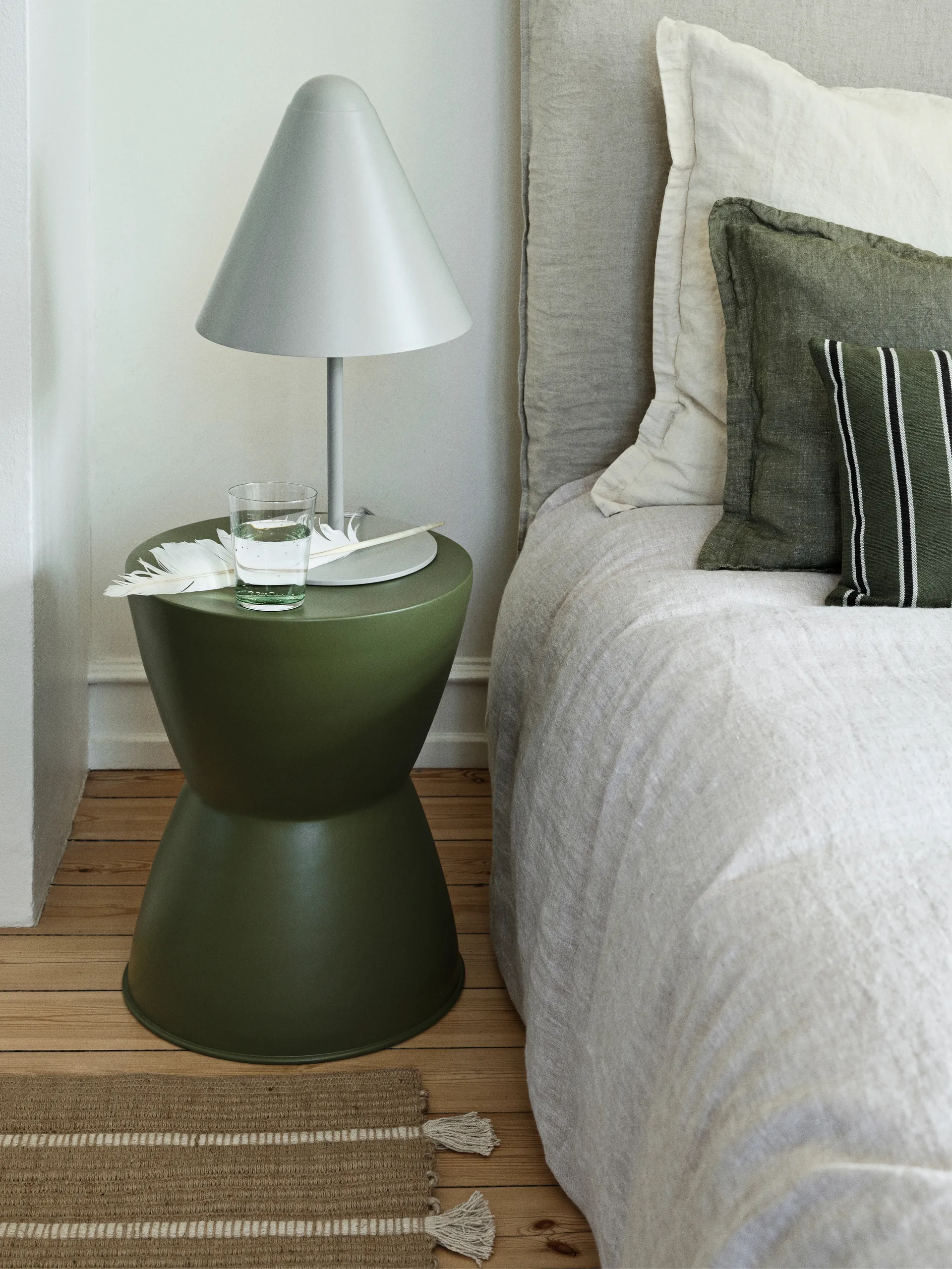 Ezra vloerkleed 70x140 cm, Natural-off white Broste Copenhagen