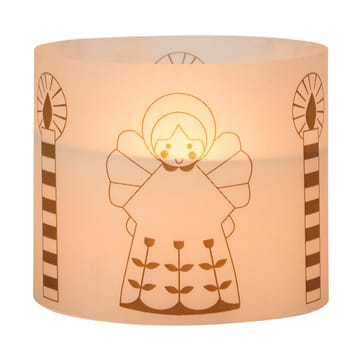 Fairy Tale kaars 8 cm - Wit-groen - Broste Copenhagen