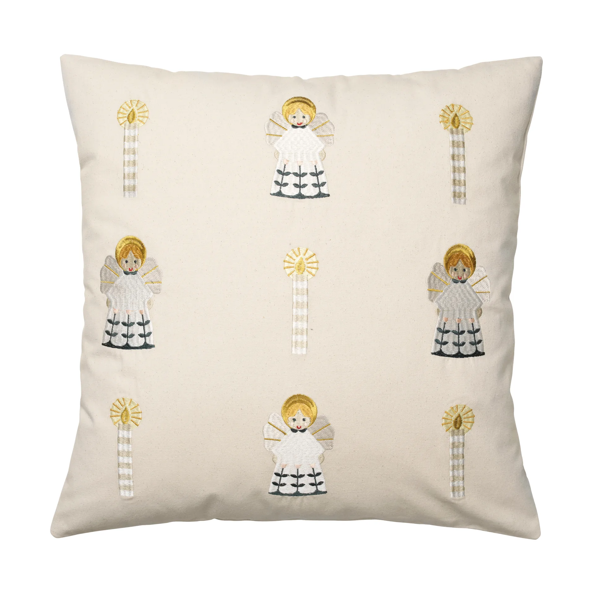 Fairy Tale kussenhoes 50x50 cm, Golden Broste Copenhagen