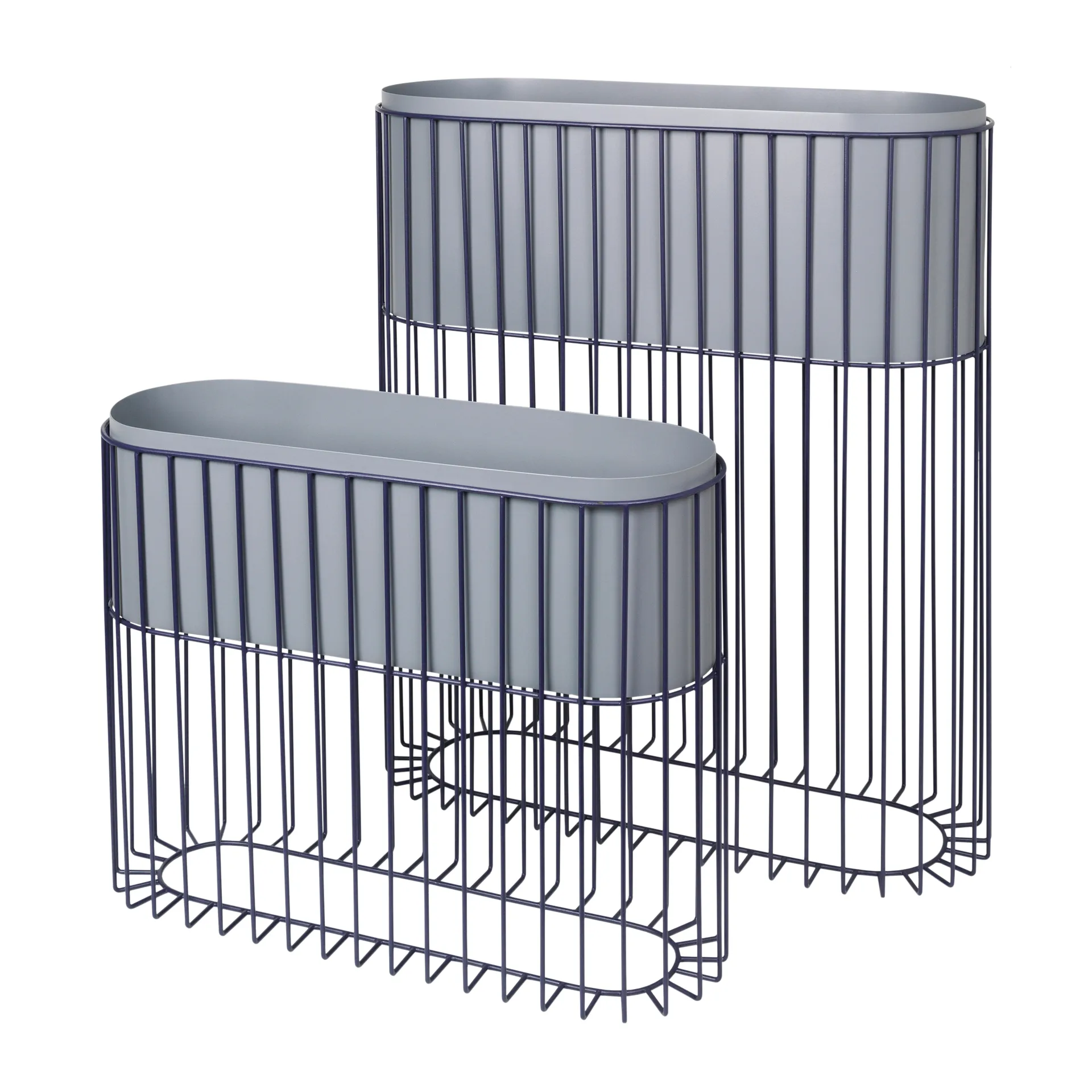 Fenja bloemenbak set, Insignia blue Broste Copenhagen