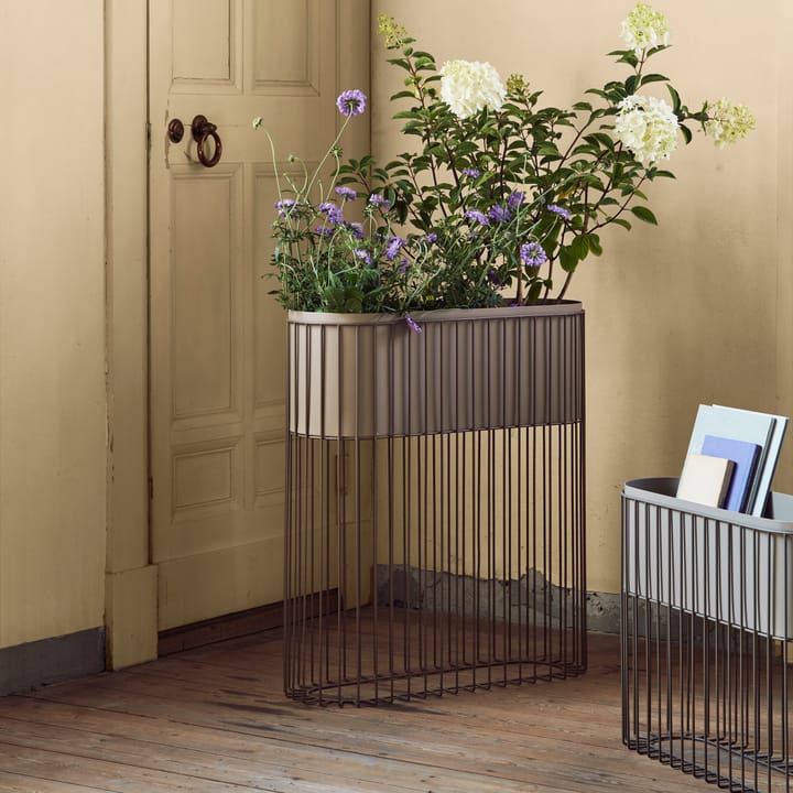 Fenja bloemenbak set, Simply taupe warm grey Broste Copenhagen