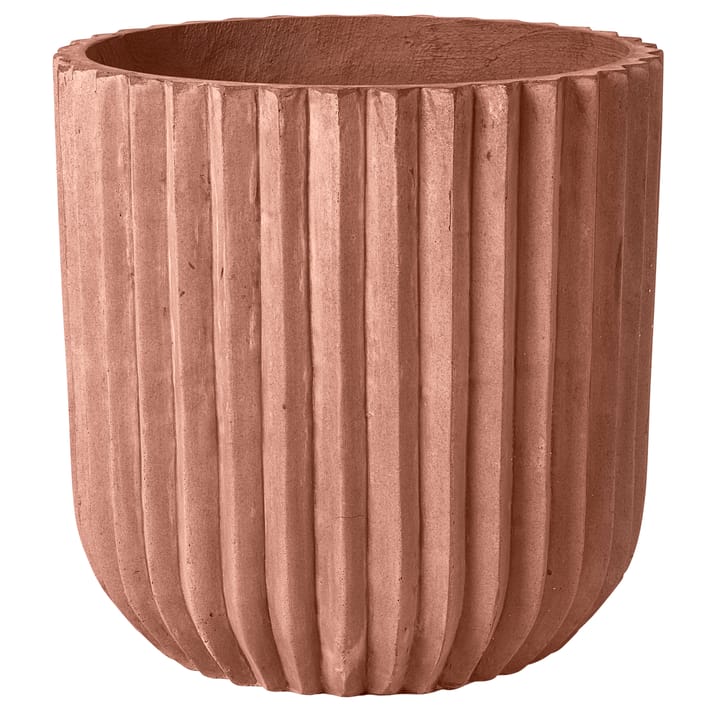 Fiber bloempot Ø50 cm - Terracotta - Broste Copenhagen
