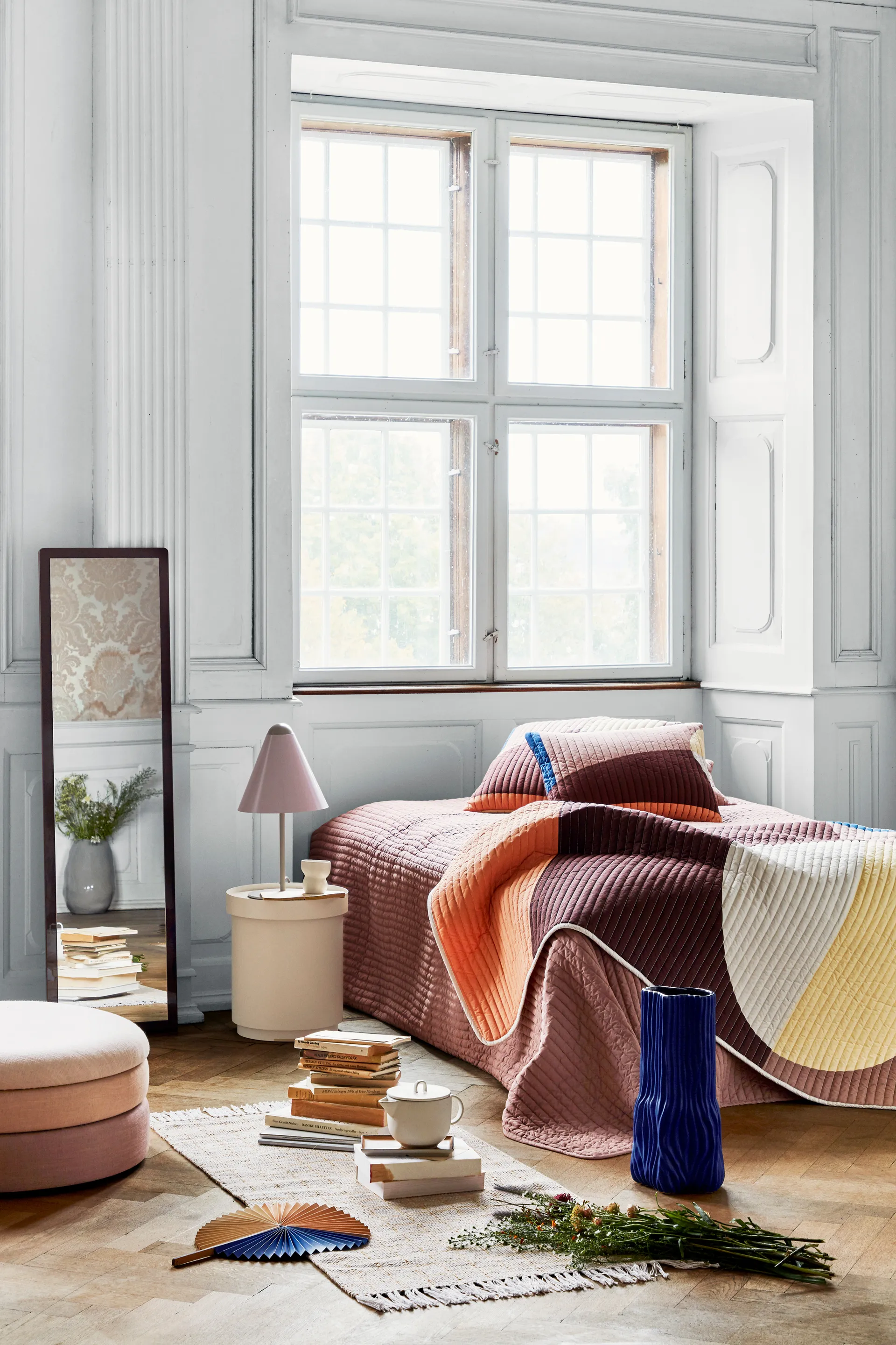 Fie katoenen deken 130x180 cm, Multi Broste Copenhagen