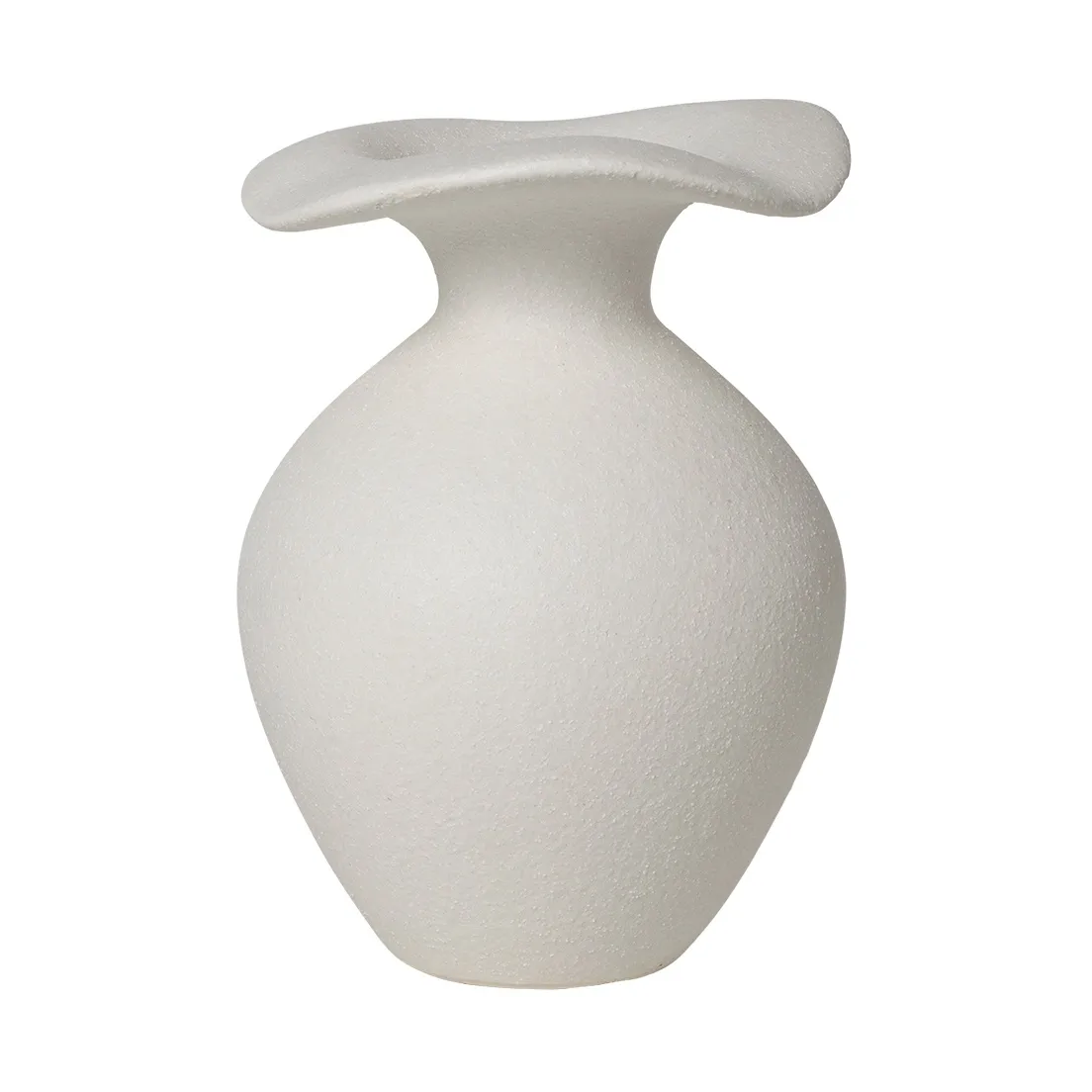 Florentina vaas XS 14 cm, White Broste Copenhagen