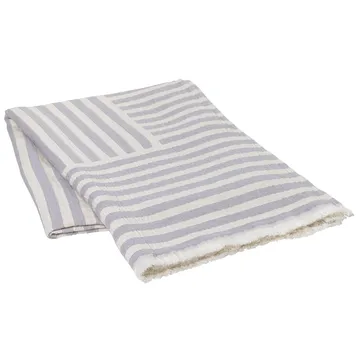 Frankie katoenen plaid 130x180 cm - Orchid hush light purple - Broste Copenhagen