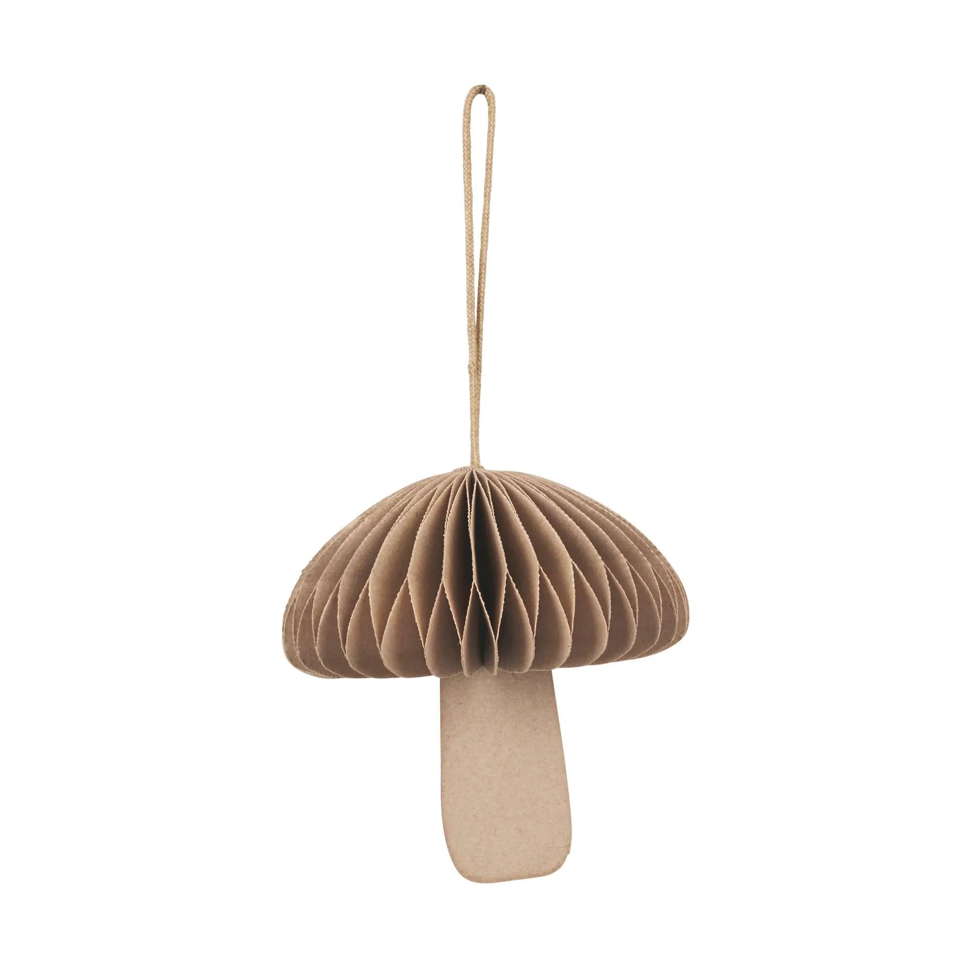 Fungi kerstornament, Natural brown Broste Copenhagen