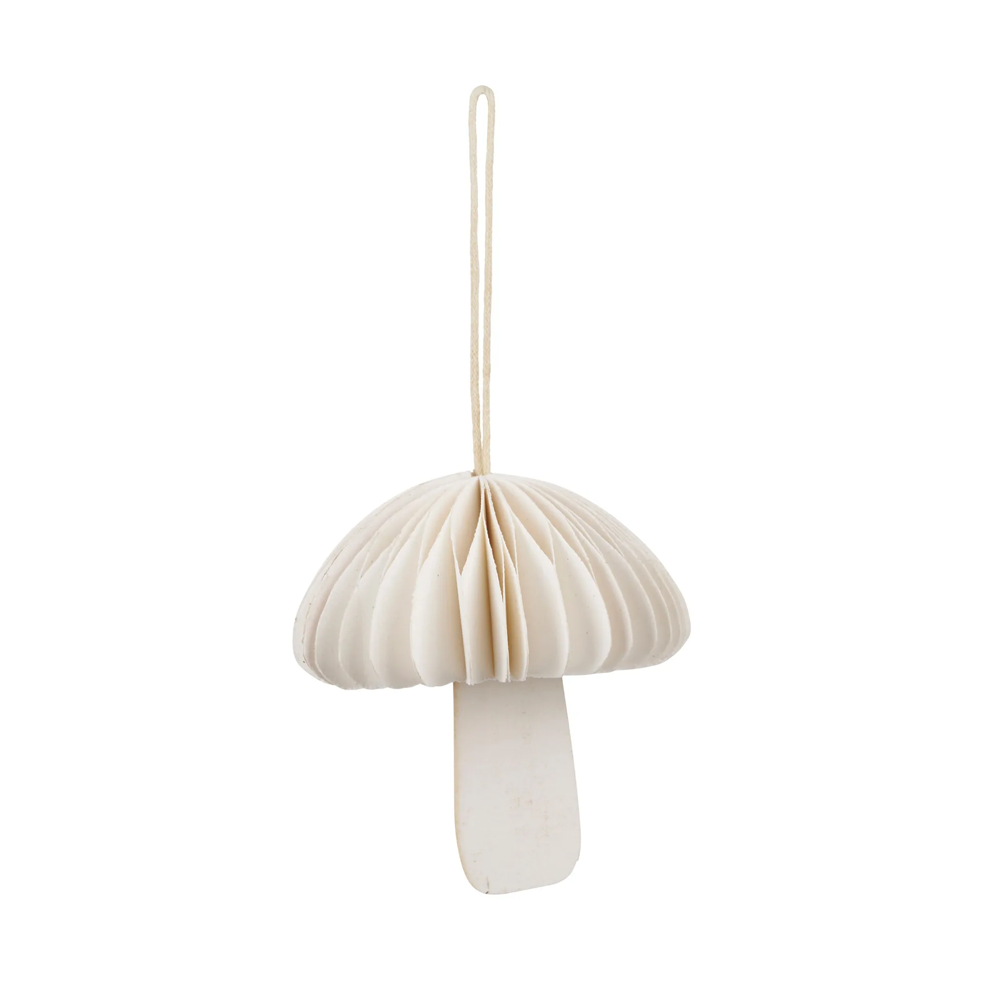 Fungi kerstornament, Off white Broste Copenhagen