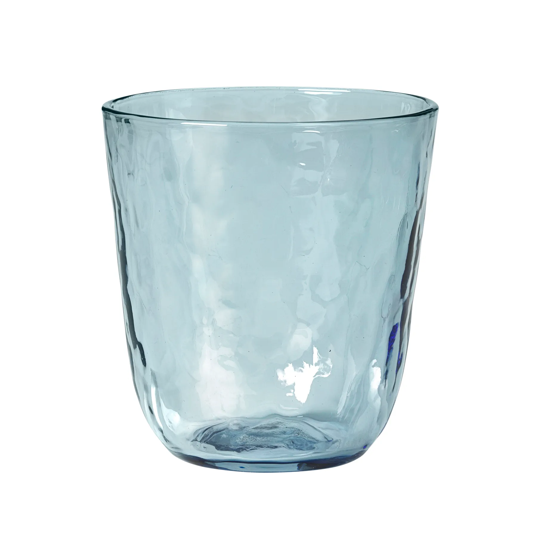 Hammered drinkglas 33,5 cl, Blauw Broste Copenhagen