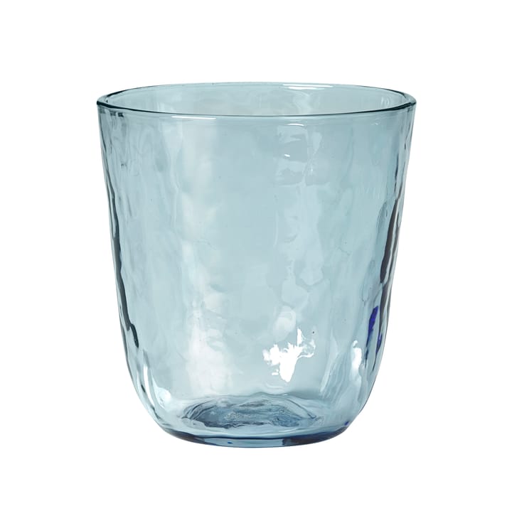 Hammered drinkglas 33,5 cl - Blauw - Broste Copenhagen