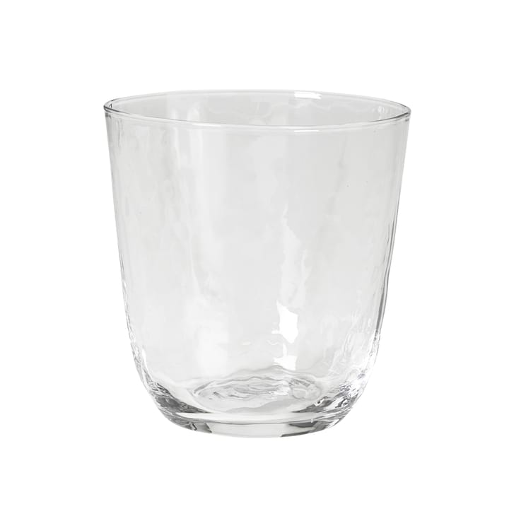 Hammered drinkglas 33,5 cl - Helder - Broste Copenhagen