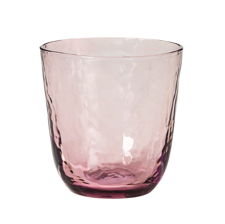 Hammered drinkglas 33,5 cl - Paars - Broste Copenhagen