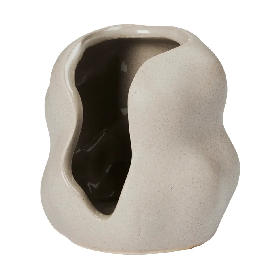 Hekla Hurricane windlicht, Duifgrijs, Ø9,5 cm Broste Copenhagen