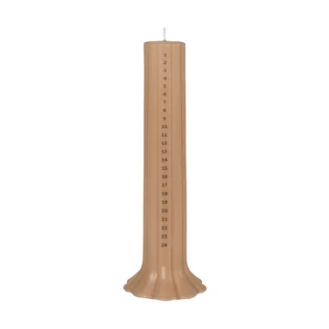 Heli kalenderkaars - Walnut - Broste Copenhagen
