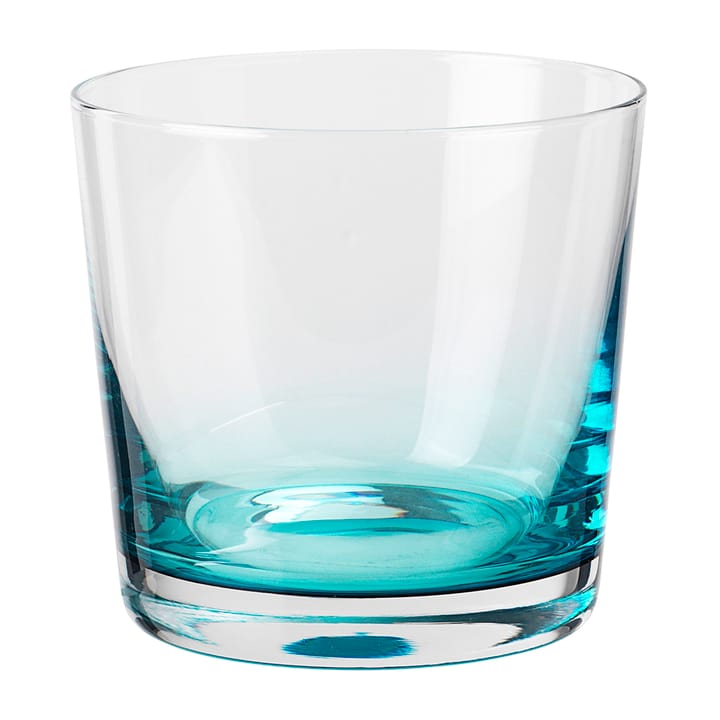 Hue drinkglas 15 cl - Clear-turquoise - Broste Copenhagen