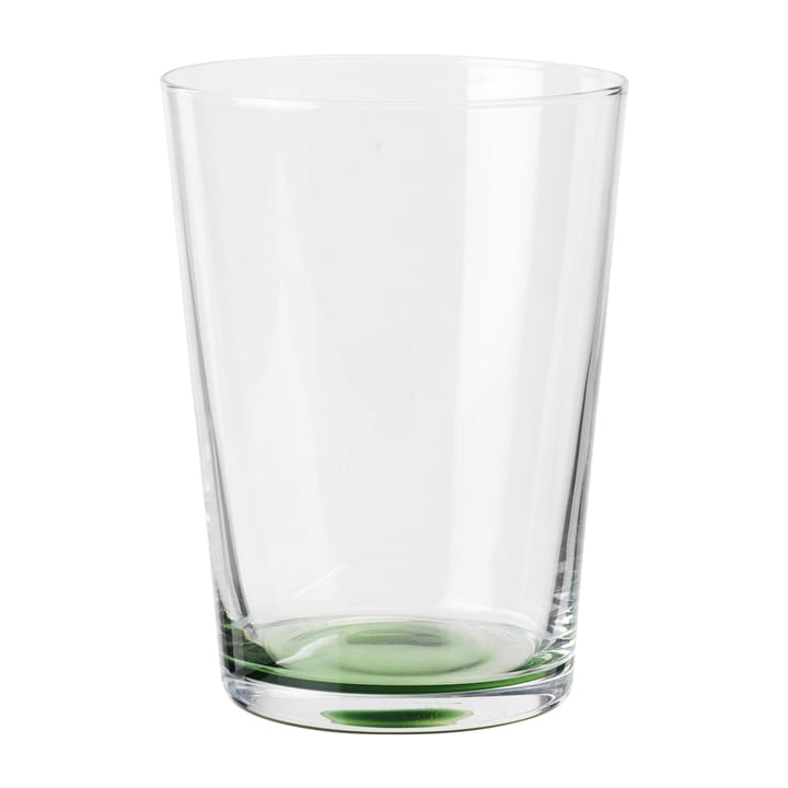 Hue drinkglas 30 cl - Clear-olive green - Broste Copenhagen