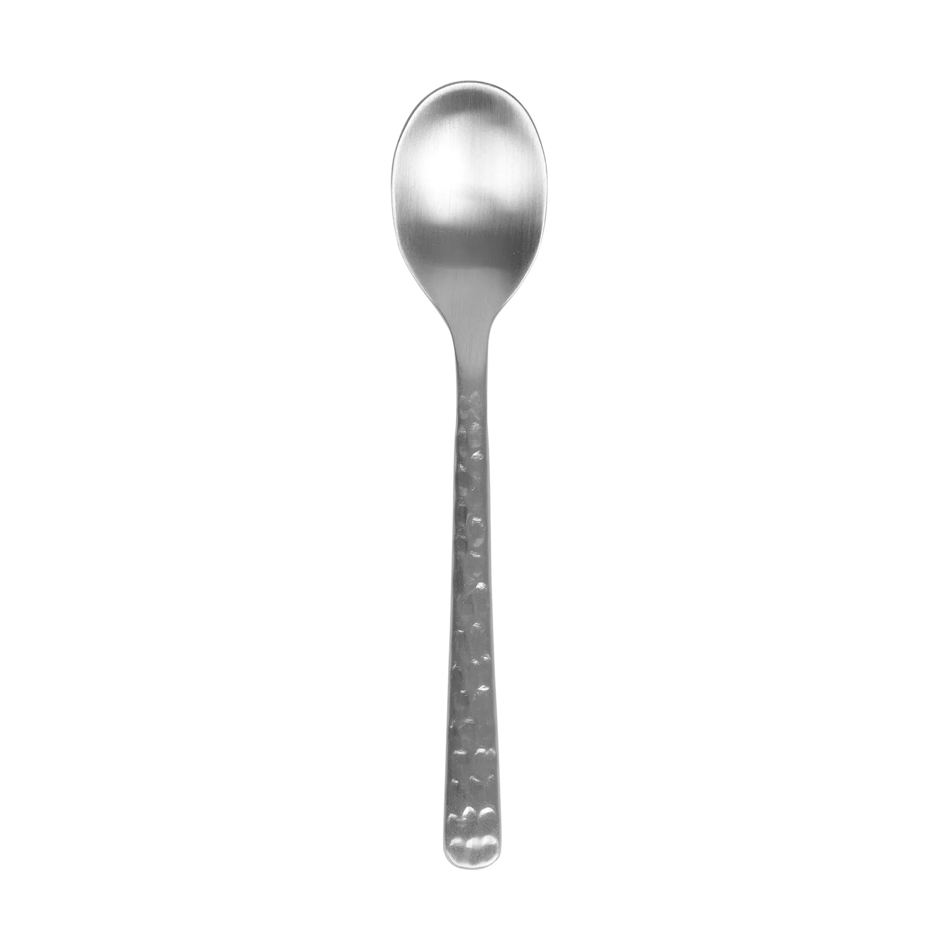 Hune theelepel, Brushed satin hammered Broste Copenhagen