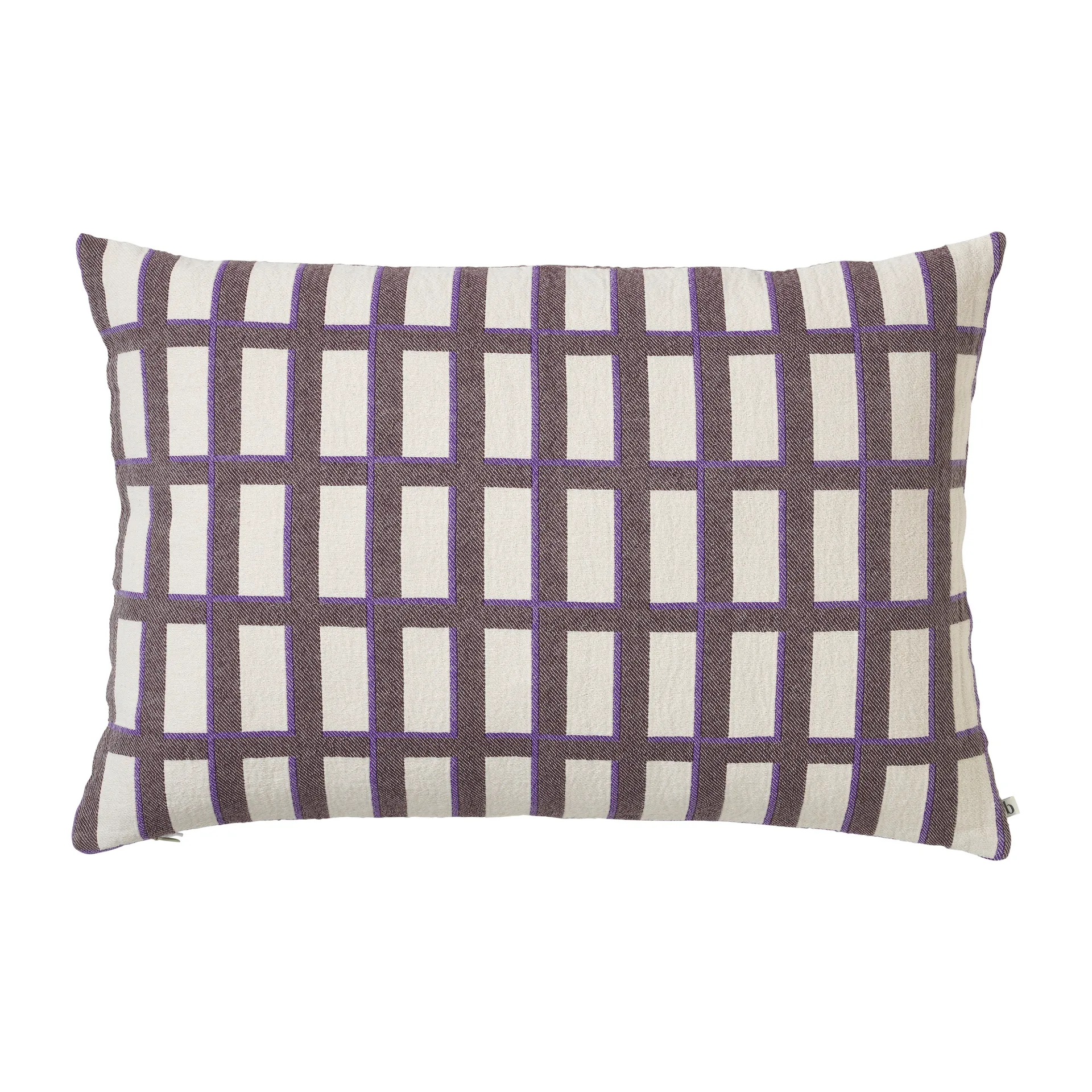 Isa kussenhoes 40x60 cm, Decadent chocolate-purple Broste Copenhagen