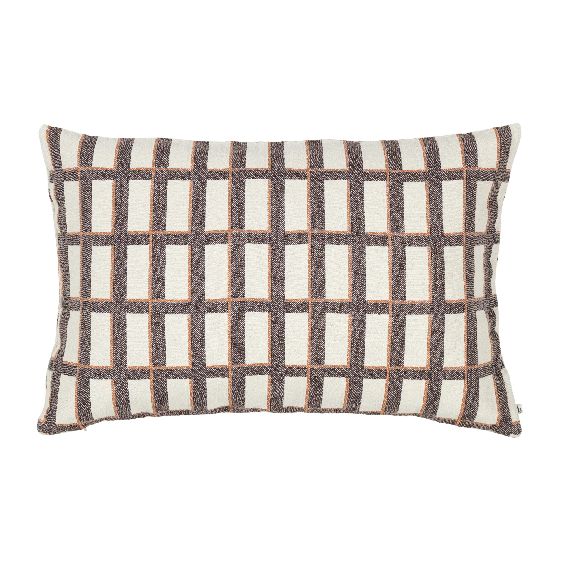 Isa kussenhoes 40x60 cm, Meerkat-decadent chocolate Broste Copenhagen
