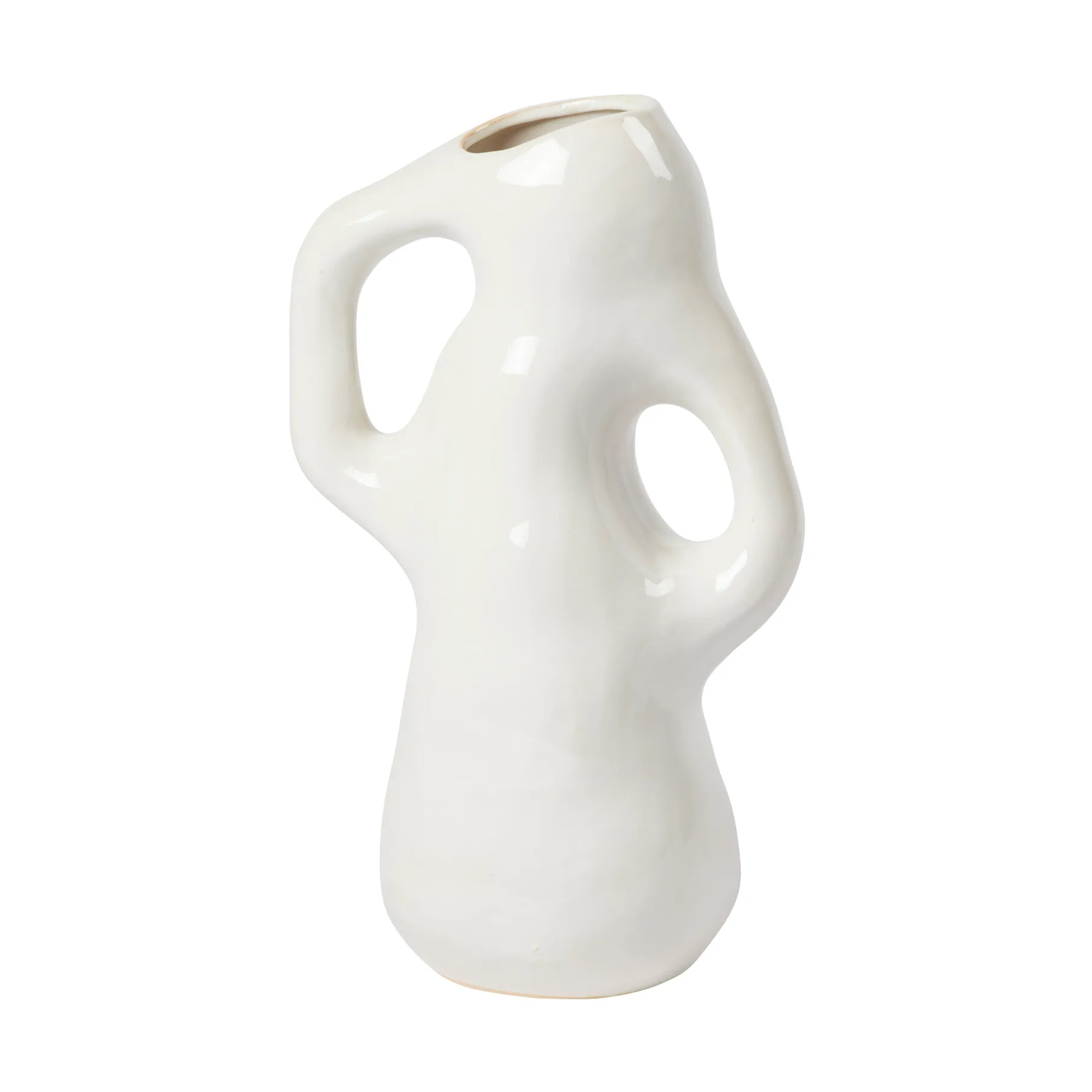 Isolde vaas 35 cm, White Broste Copenhagen