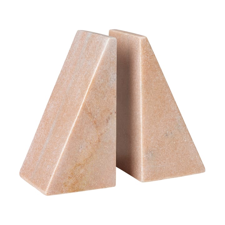 Jarl boekensteun 2-pack, Rose marble Broste Copenhagen